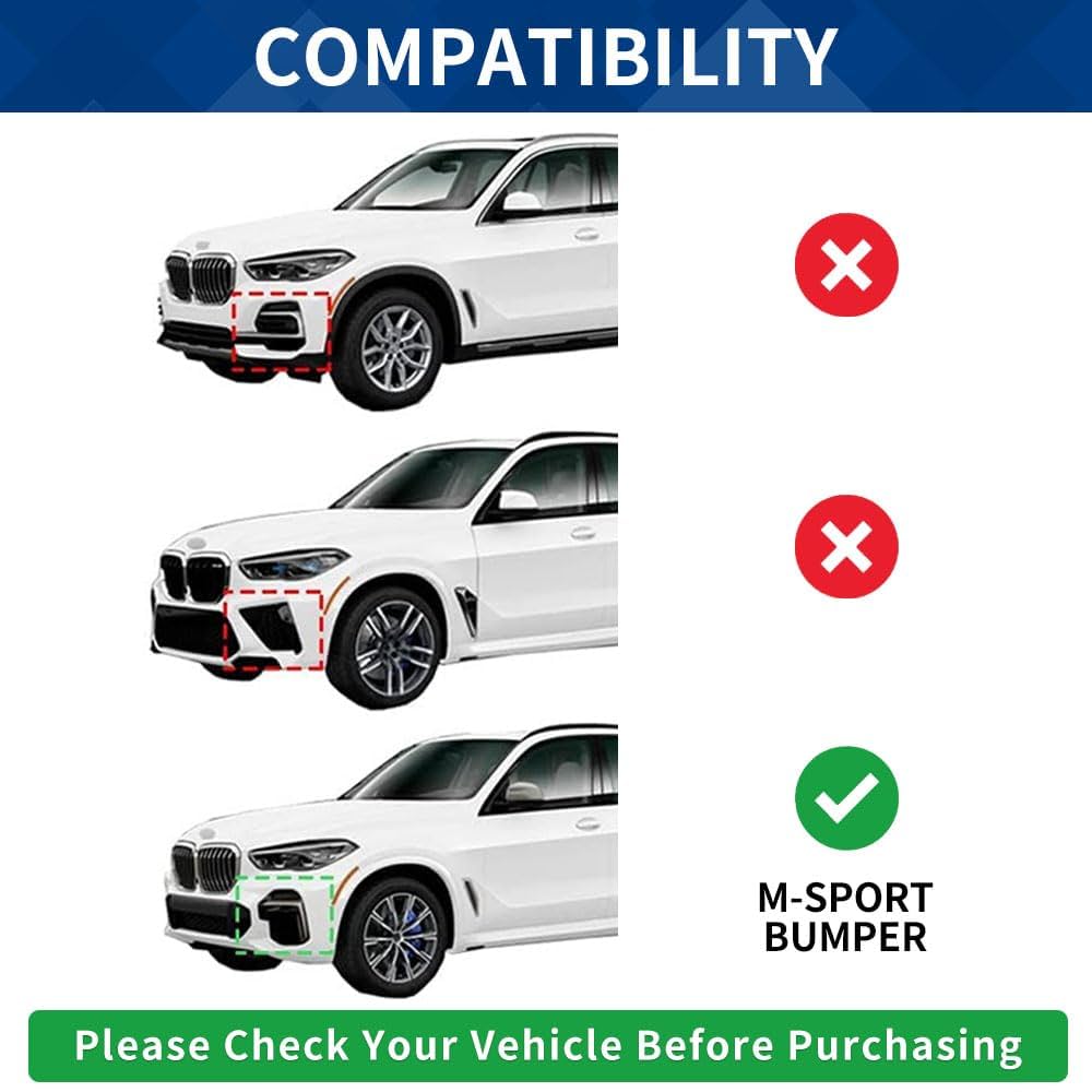 XPHAZZ G05 M50i Front Lip Compatible with (2019-2023) BMW X5